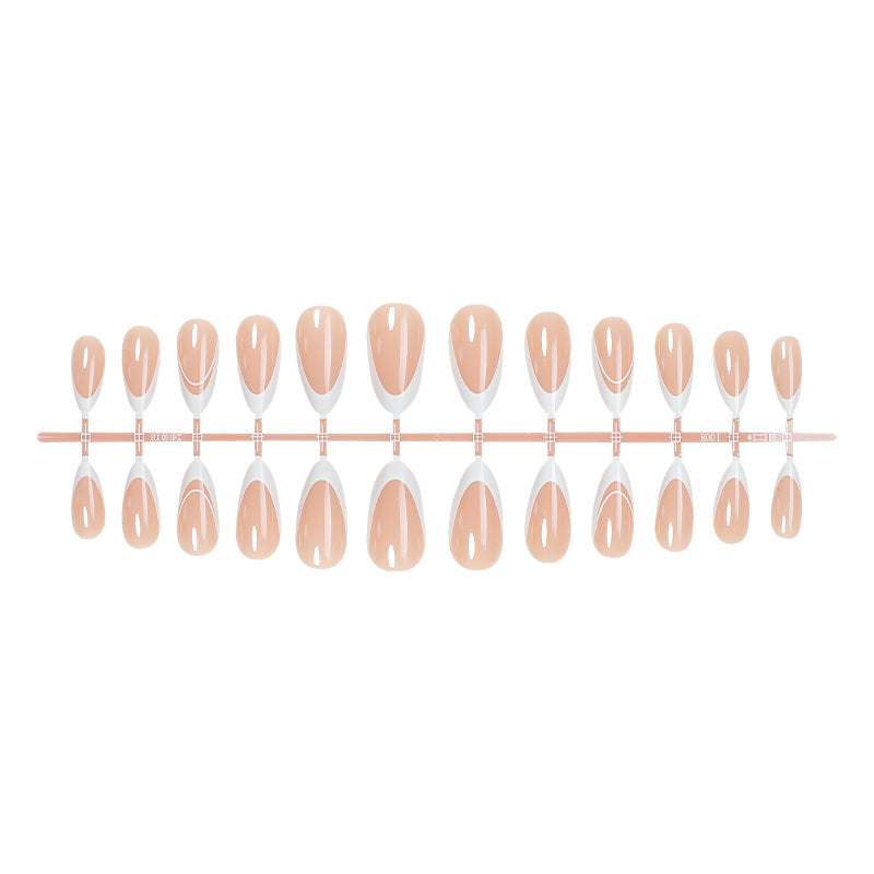 Natural Finish Gel Press-On Nails Stornfield