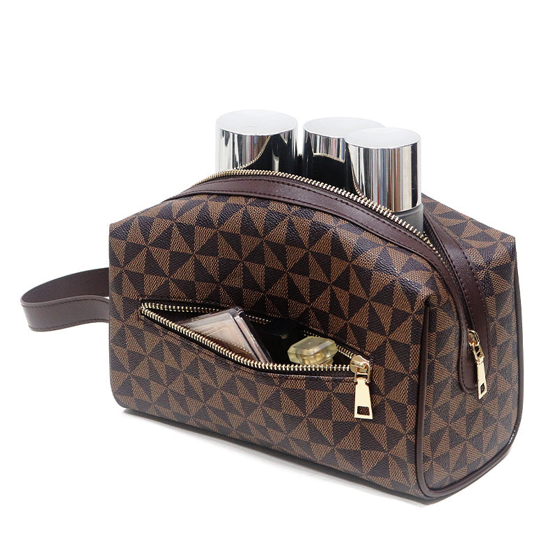 Stylish Geometric Pattern Cosmetic Bag