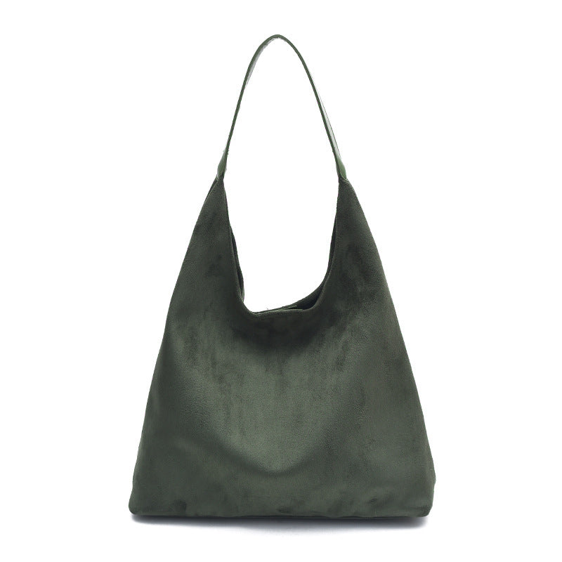 Suede Tote