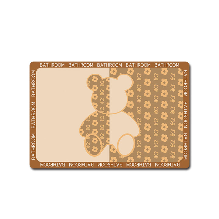 Cute Cartoon Character Bath Mat Stornfield