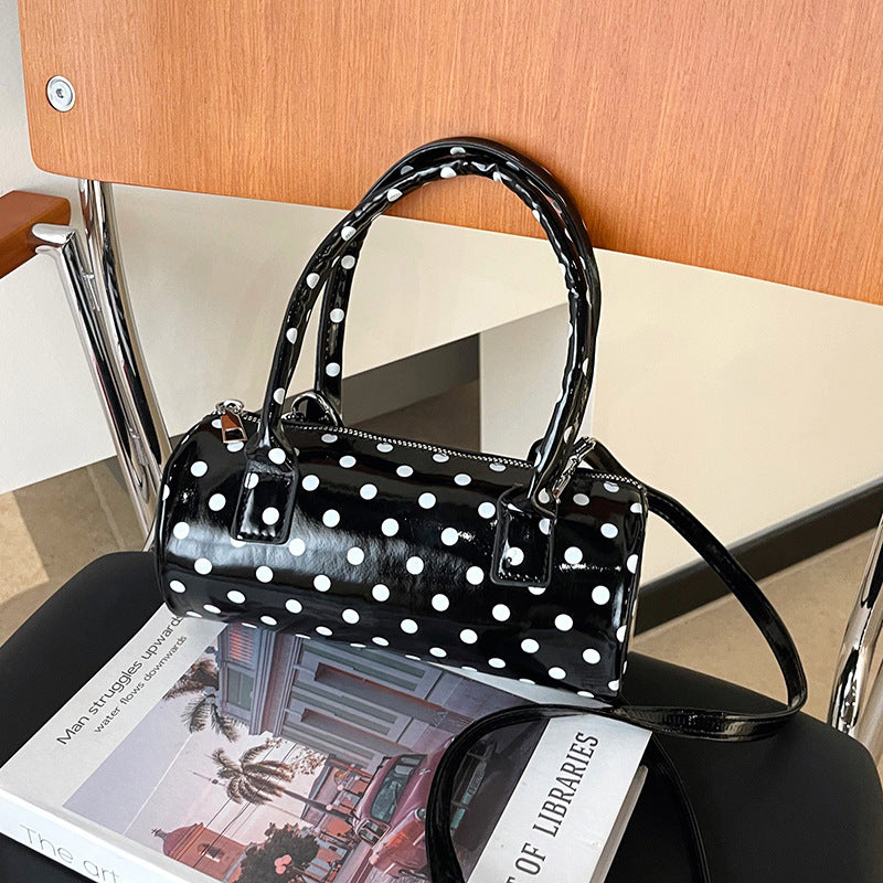 WoChic Structured Polka Dot Handbag Stornfield