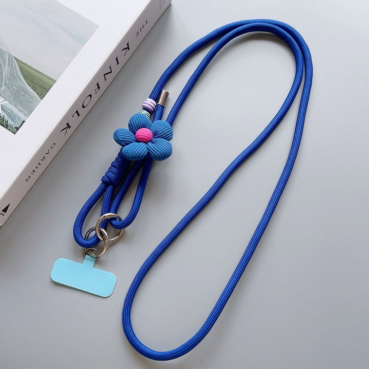 Decorative Flower Charm Phone Lanyard Stornfield