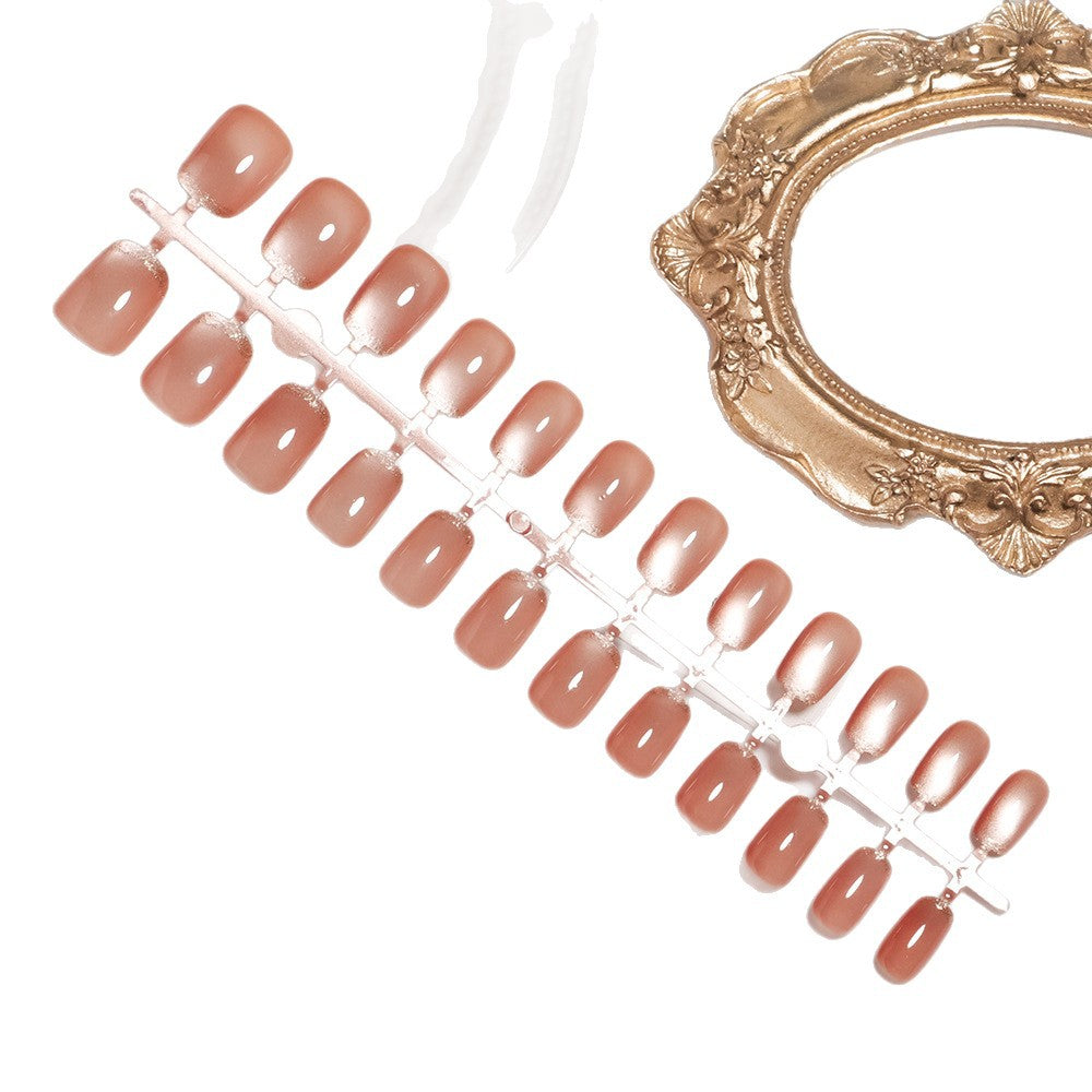 Premium Glossy Gel Press-On Nail Set Stornfield