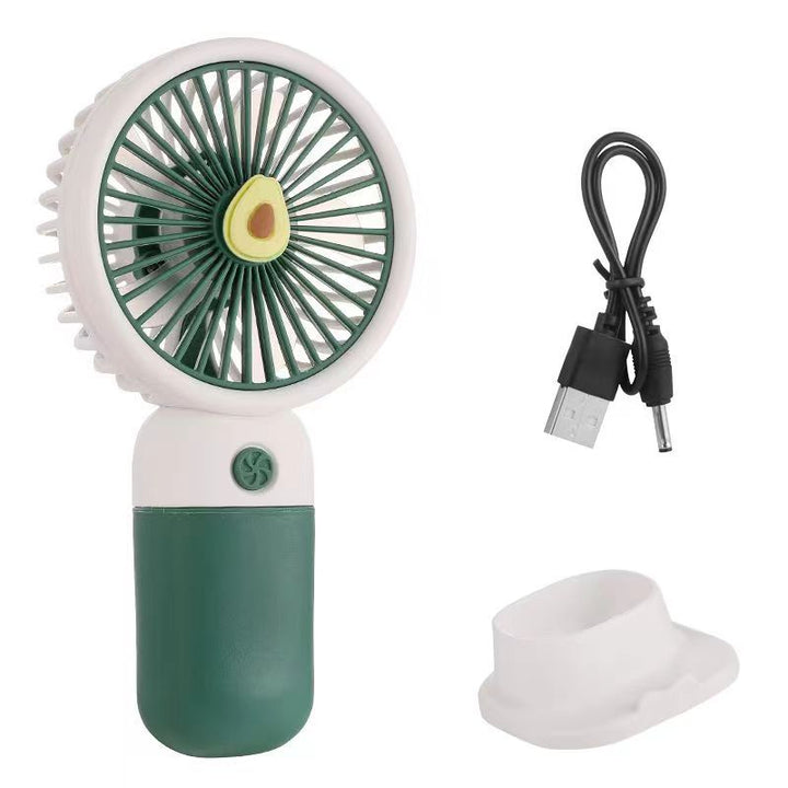 Women's portable USB fan with adjustable tilt angle Stornfield