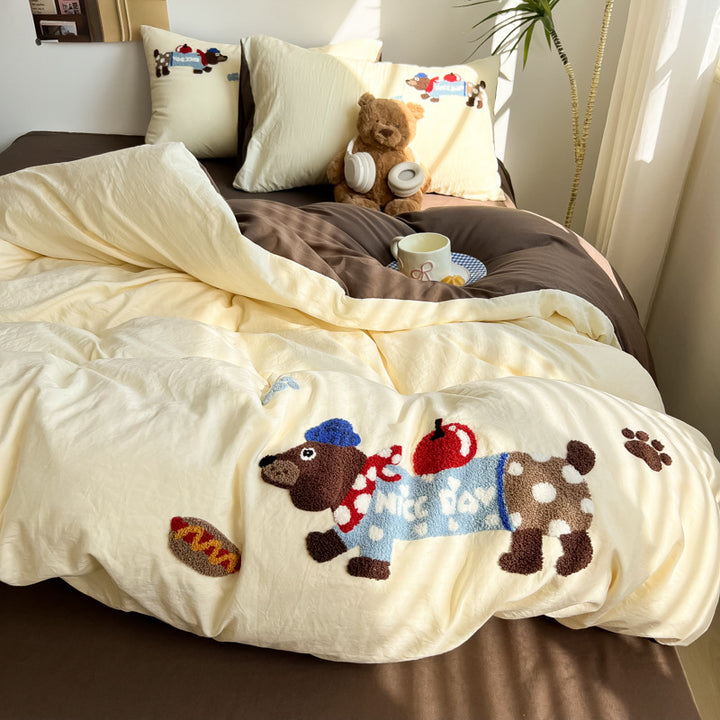 Playful Animal-Themed Bedding Set