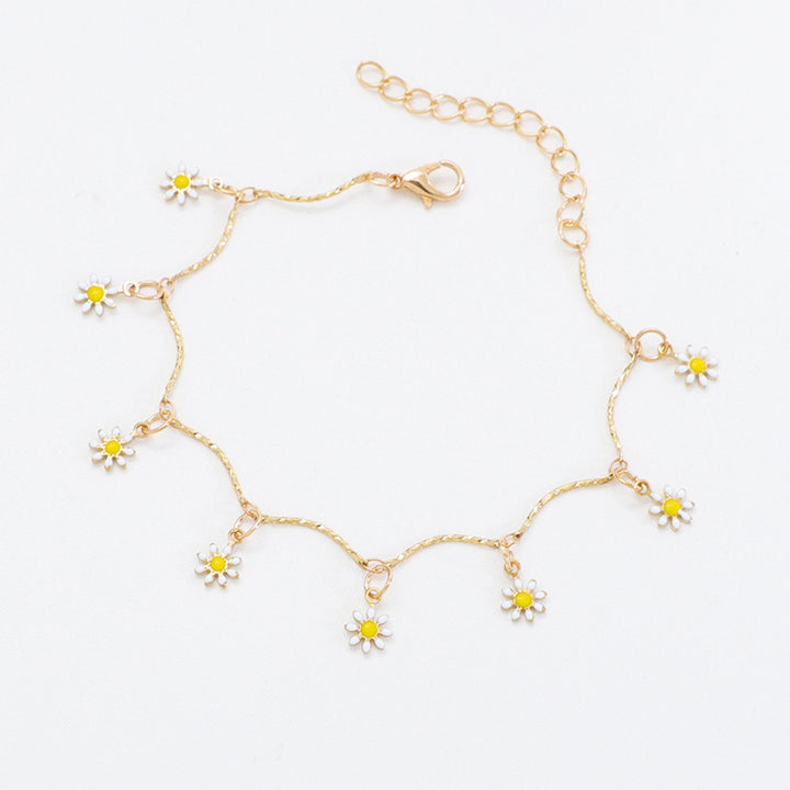 Floral Charm Anklet Stornfield