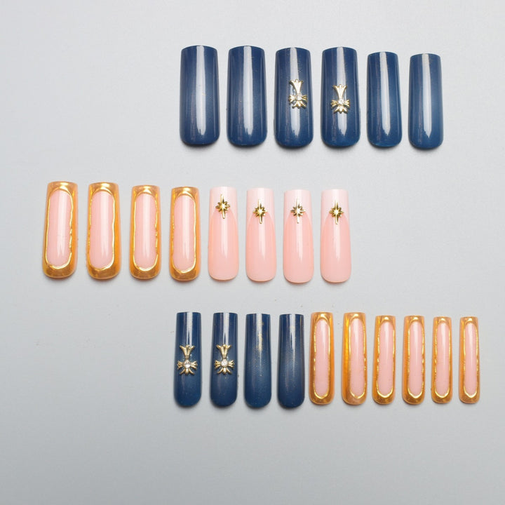 Elegant Rhinestone-Embellished Nail Extensions Stornfield