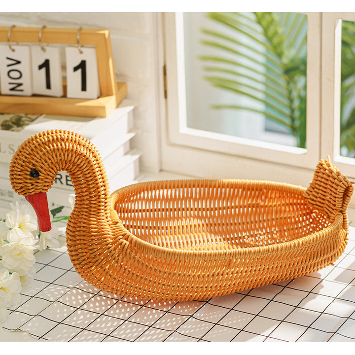 Decorative Wicker Duck Stornfield