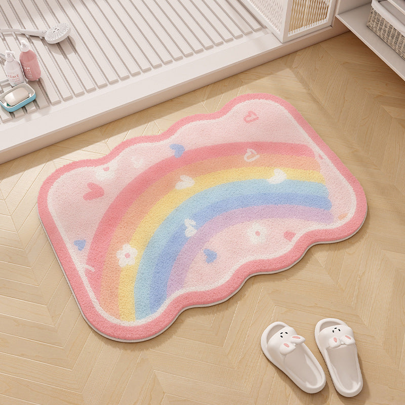Cute Cartoon-Themed Bath Mat