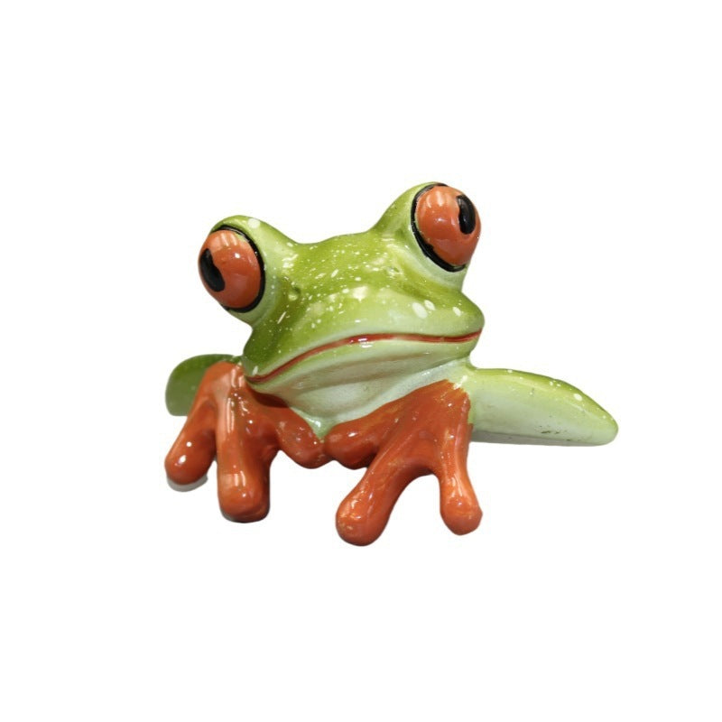 Creative Frog Figurine Stornfield