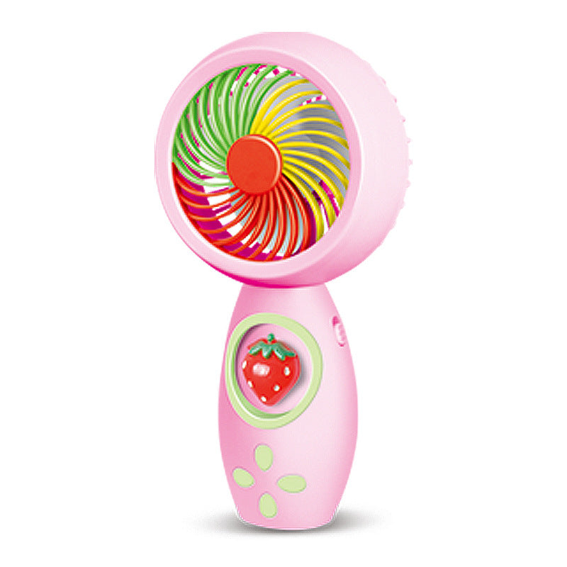 Unisex Portable Hand Fan with Playful Animal Design Stornfield