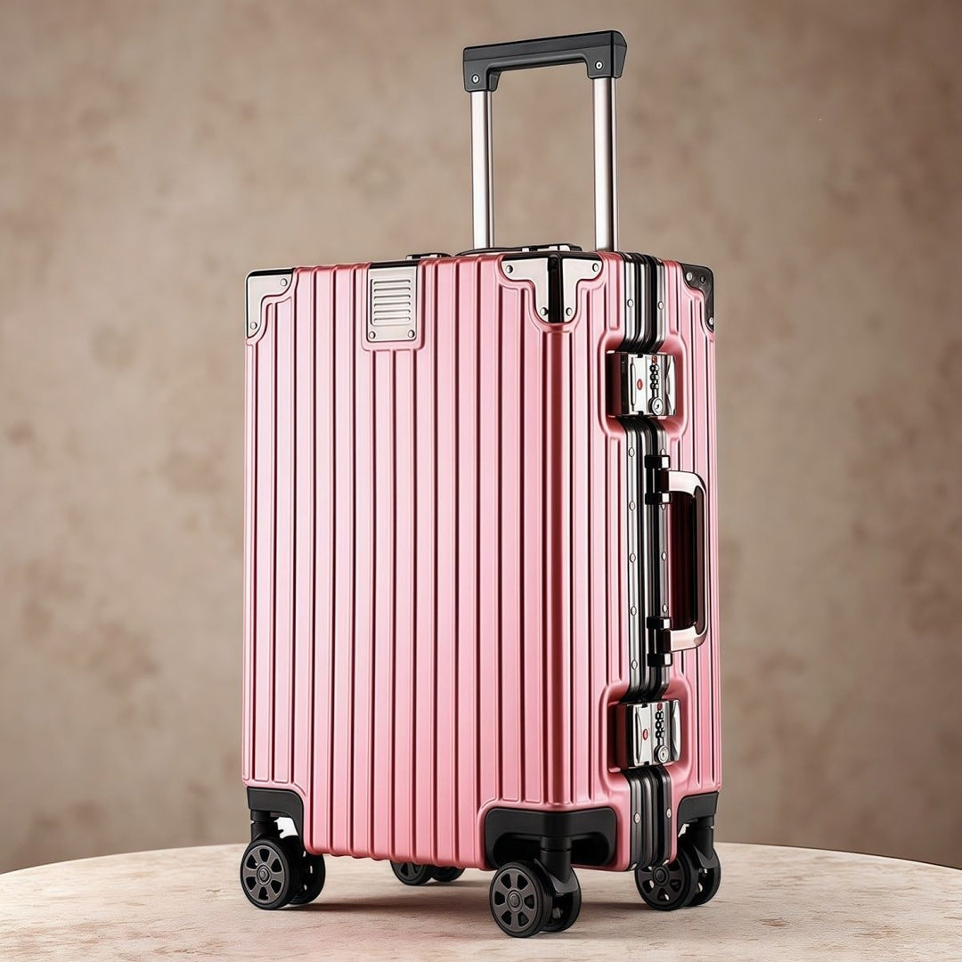 Hard Shell Trolley With Double Safety Lock And Silent 360-Degree Wheels Stornfield