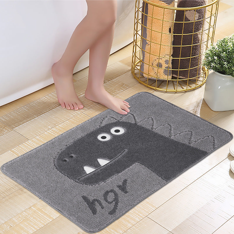 Cute Cat Pattern Bath Mat for Bathroom