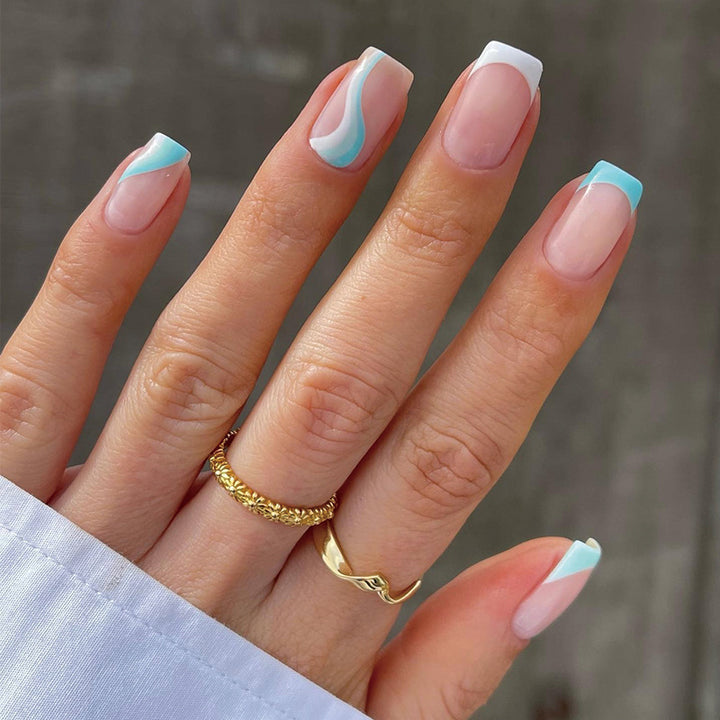 Creative Acrylic Nails with Elegant Pastel Designs Stornfield