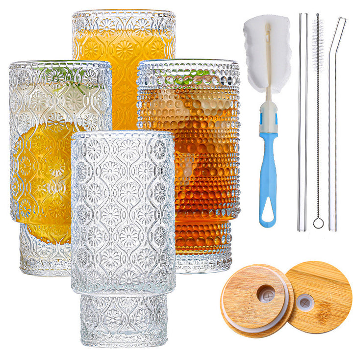 Women's decorative drinking glasses set Stornfield