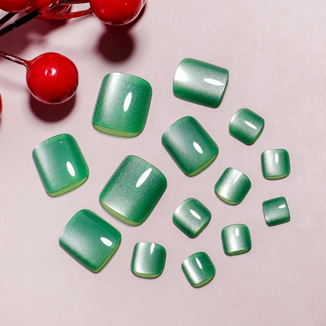Glossy Press-On Nail Collection Stornfield