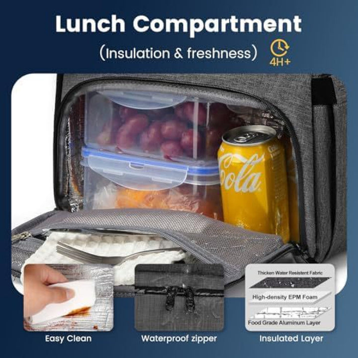 Multi-functional backpack with laptop compartment Stornfield