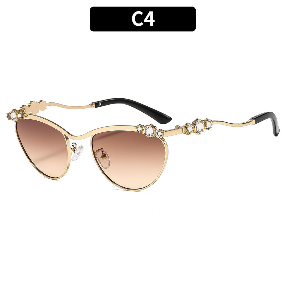 Ladies Designer Sunglasses with Sparkling Details Stornfield