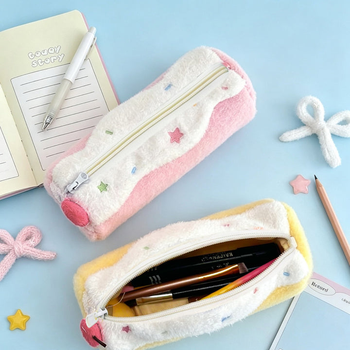 Plush Dessert-Themed Pencil Case Stornfield