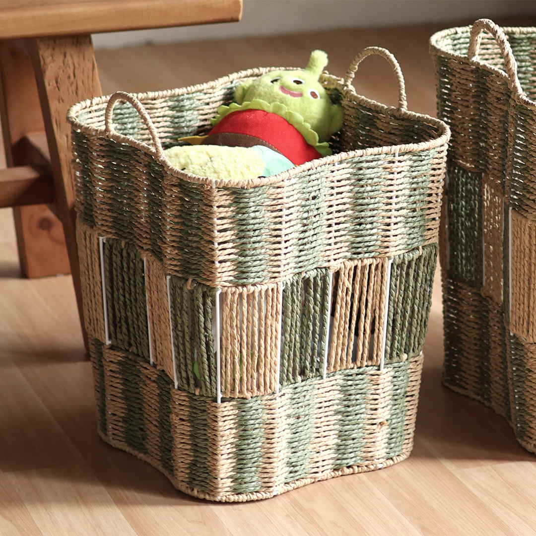 Handcrafted storage basket Stornfield