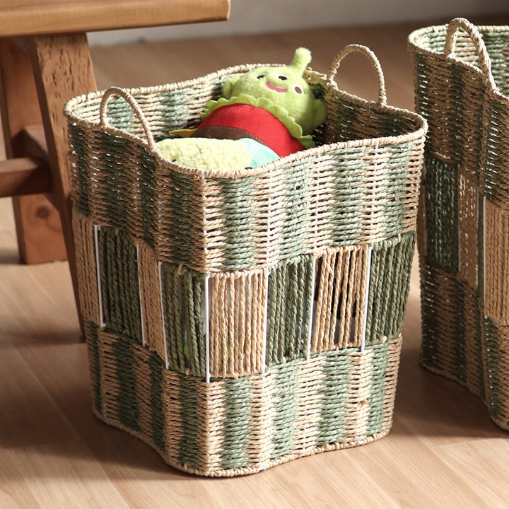 Handcrafted storage basket Stornfield
