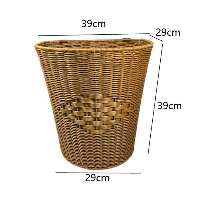 Modern Woven Laundry Basket Stornfield