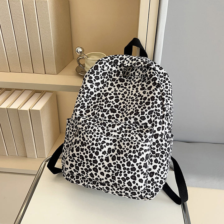 Stylish Backpack in Leopard Print Stornfield