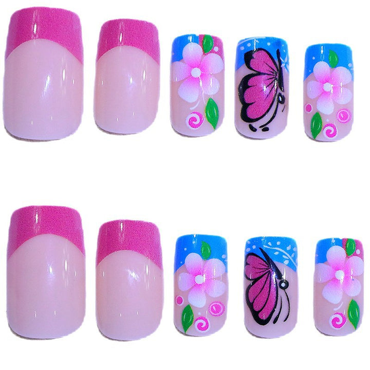 Artistic Floral Nail Art Set Stornfield