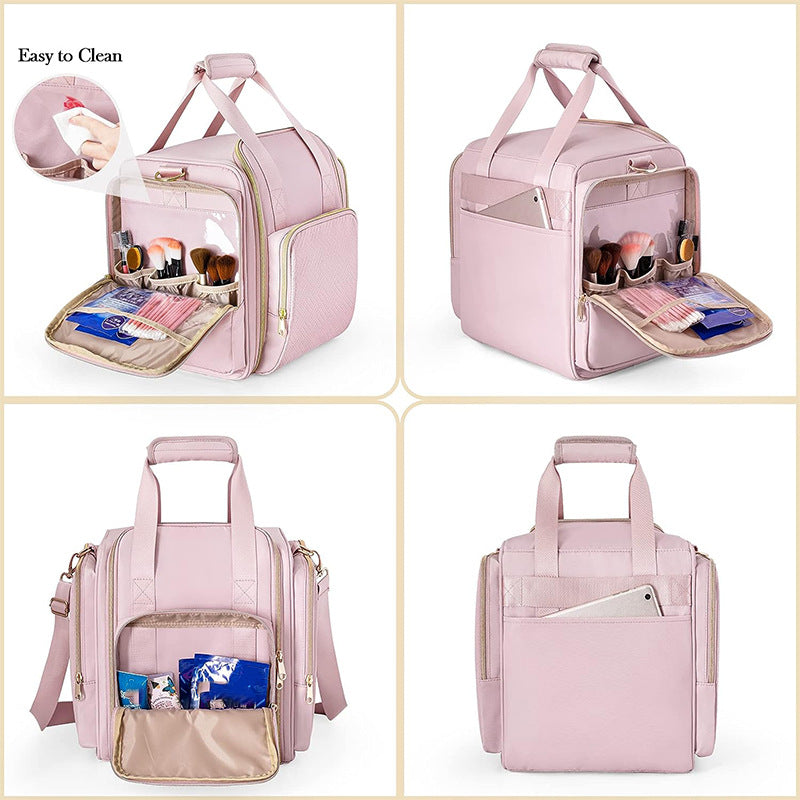 Cosmetic bag with multiple compartments Stornfield