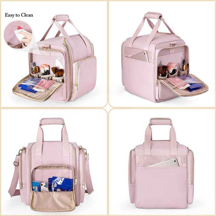 Cosmetic bag with multiple compartments Stornfield