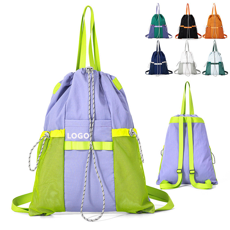 Versatile Outdoor Sports Drawstring Backpack