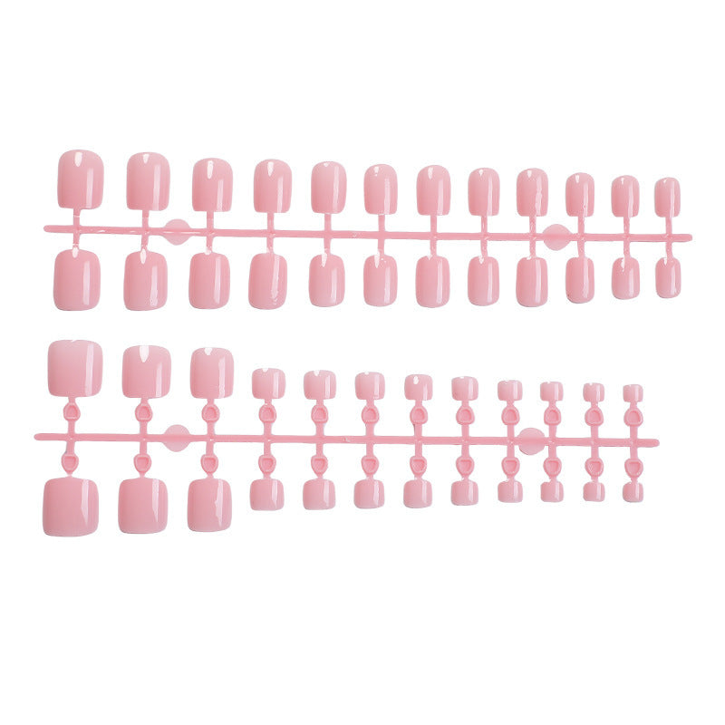 Artificial nail set with elegant finish and caring properties Stornfield