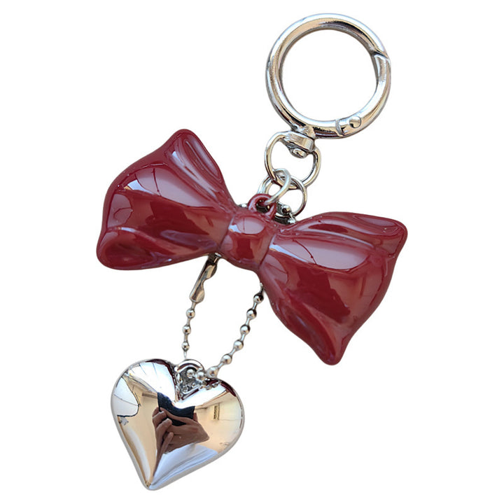 Keychain with bow and heart motif Stornfield