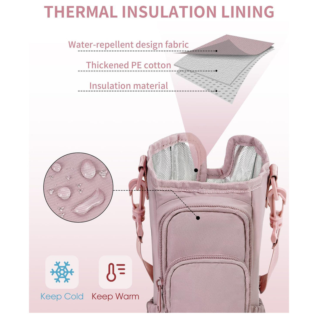 Practical crossbody bag with versatile compartments and a removable cup holder Stornfield