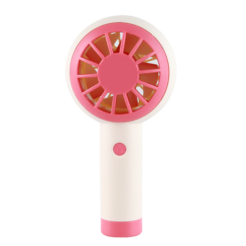 Women's portable hand fan with ergonomic design and quiet operating function Stornfield