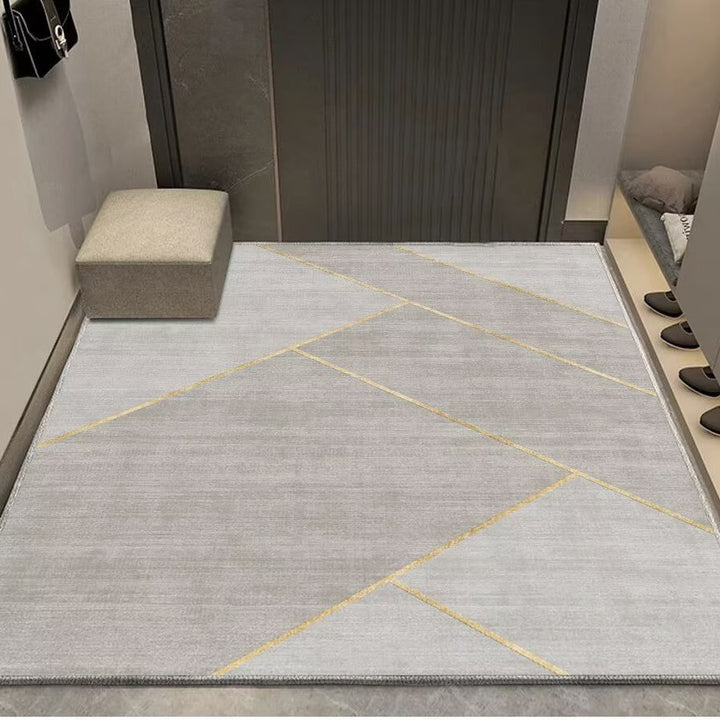 Modern Geometric Entryway Area Rug