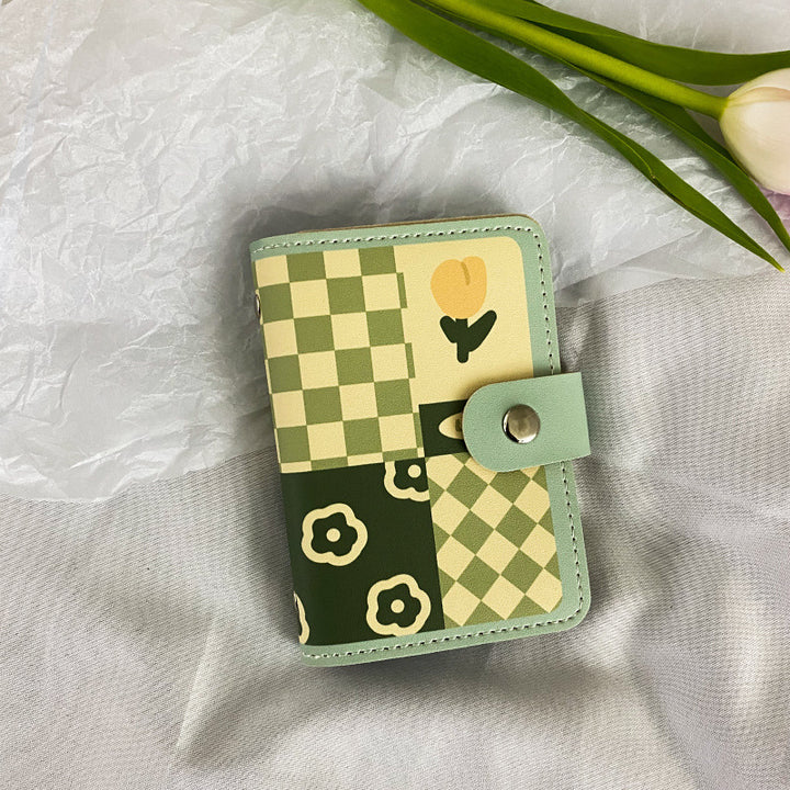 Floral Print Zippered Cardholder Stornfield