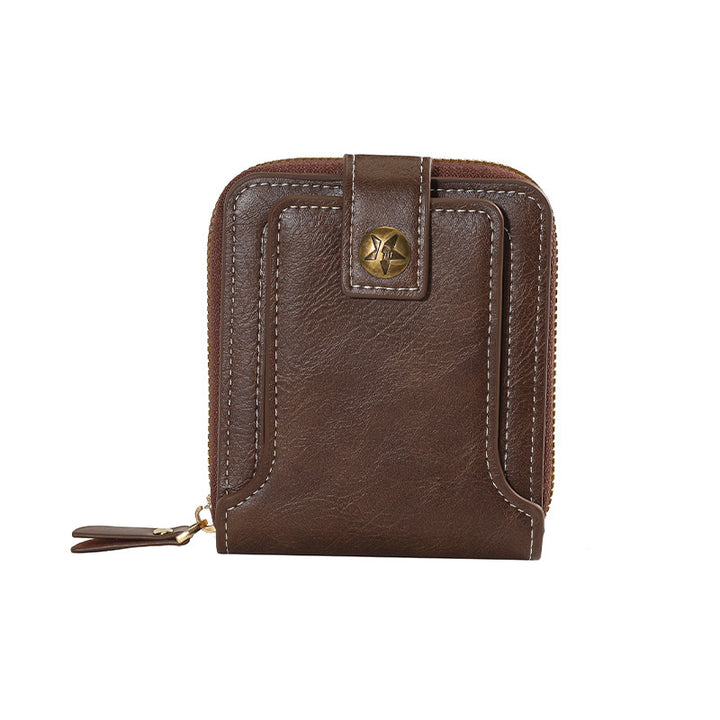 Bi-Fold Zip Wallet with Card Slots Stornfield