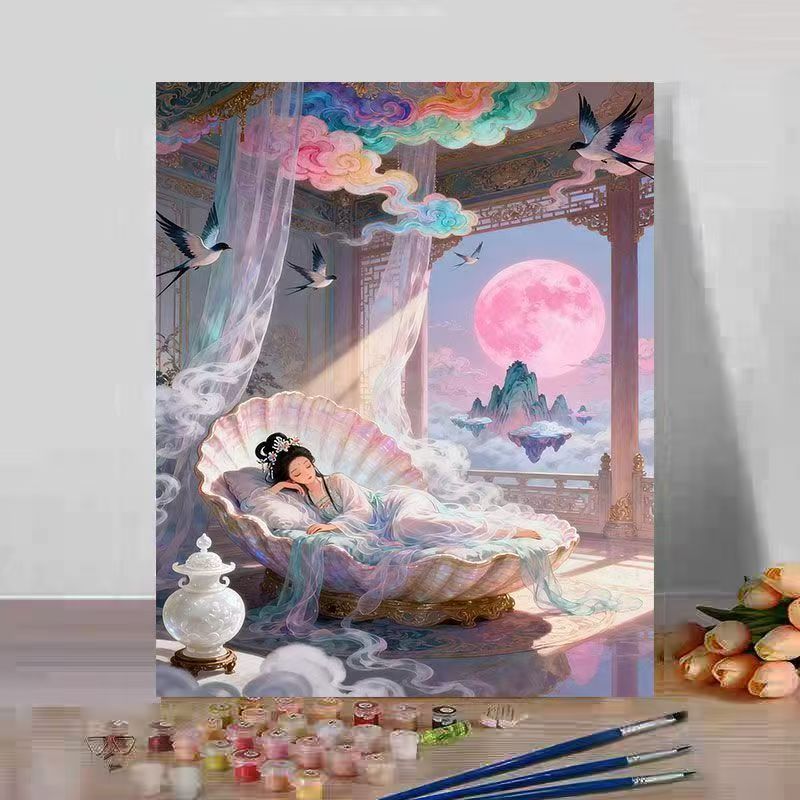 Fantasy Landscape Paint by Numbers Art Kit Stornfield