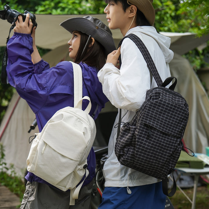 Multi-Functional Geometric Patterned Backpack Stornfield