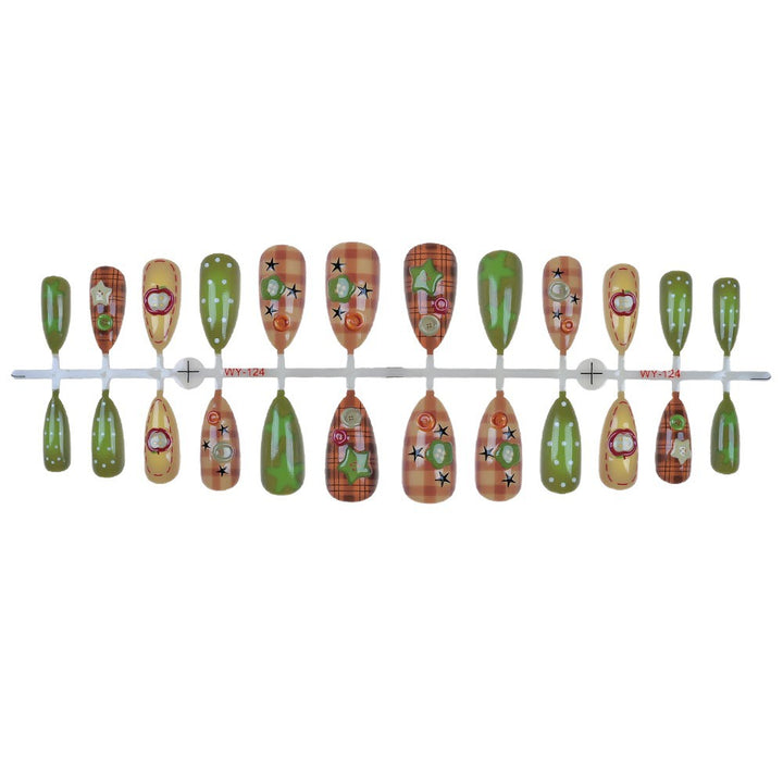 Artistic Decorative Press-On Nails Stornfield
