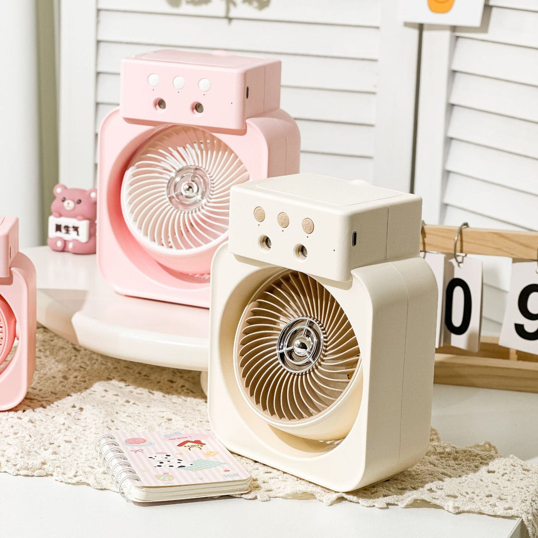 Women Portable Mini Table Fan with USB Connection Stornfield