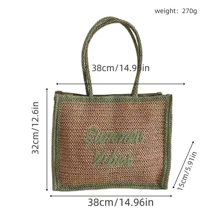Multifunctional Carrying Bag Made of Natural Material Stornfield