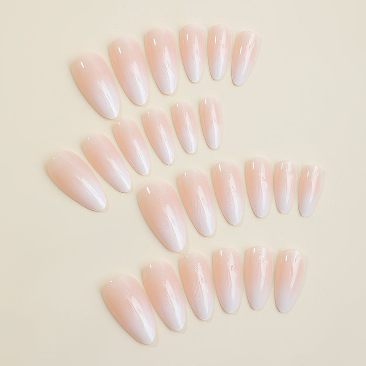 Artificial nail set with elegant ombre effect Stornfield
