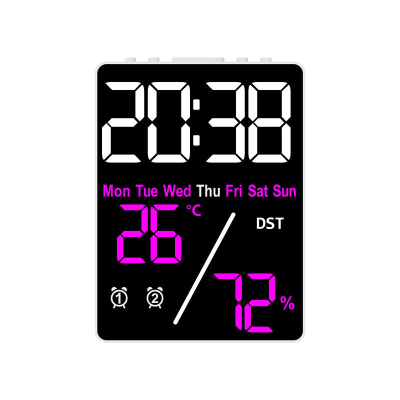 Digital Alarm Clock with Hygrometer and Temperature Display Stornfield
