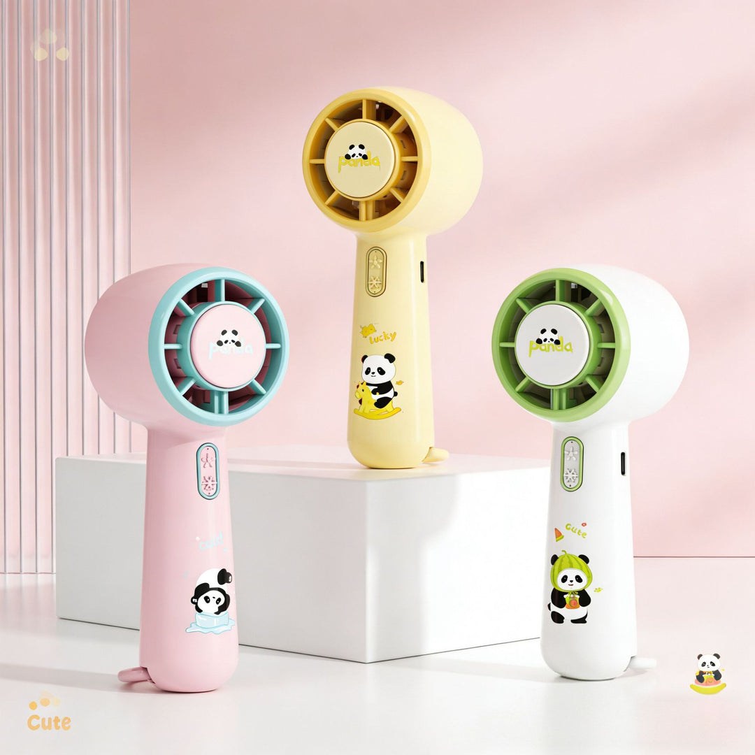 Women portable mini fan in panda design Stornfield