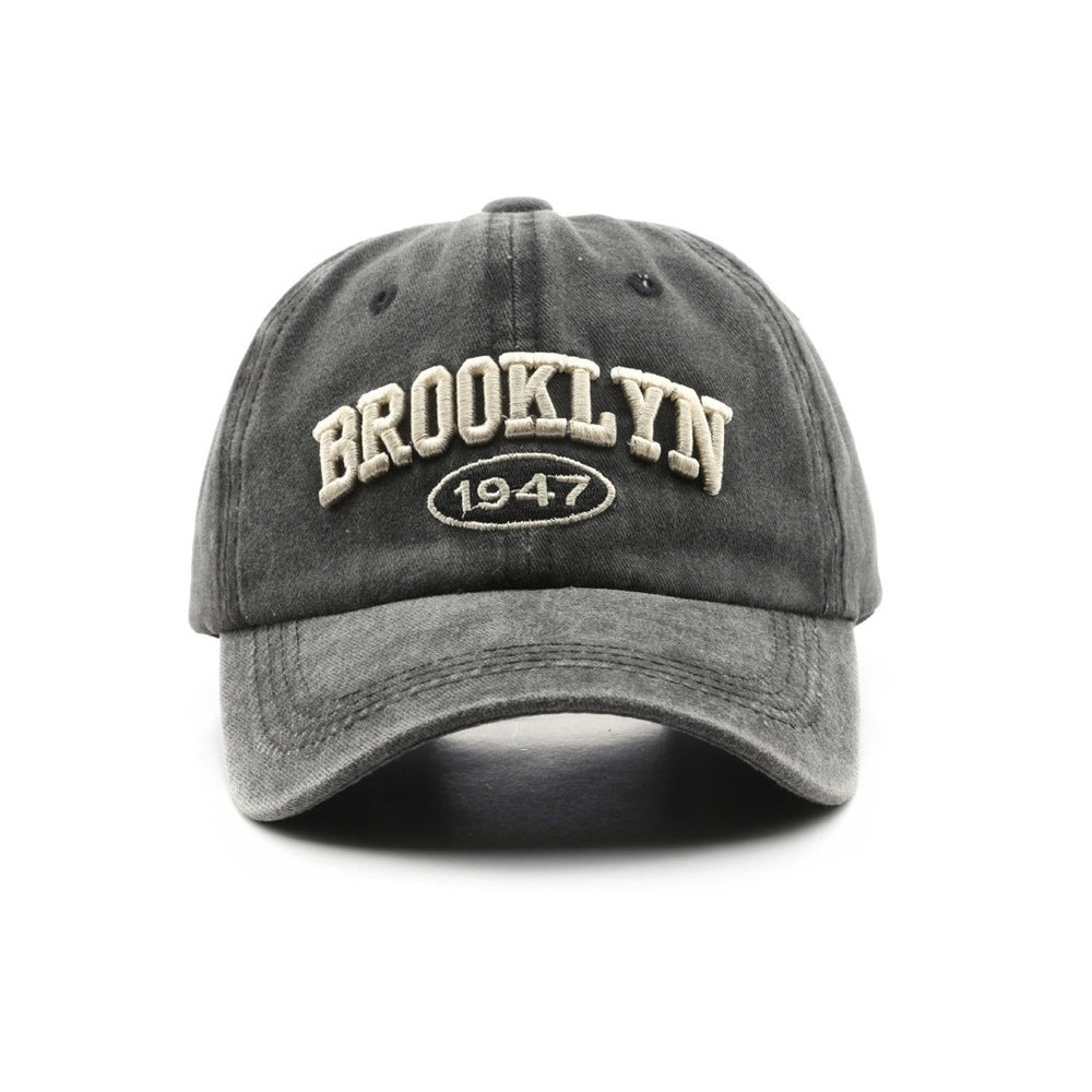 Men's Distressed Cotton Dad Cap Stornfield