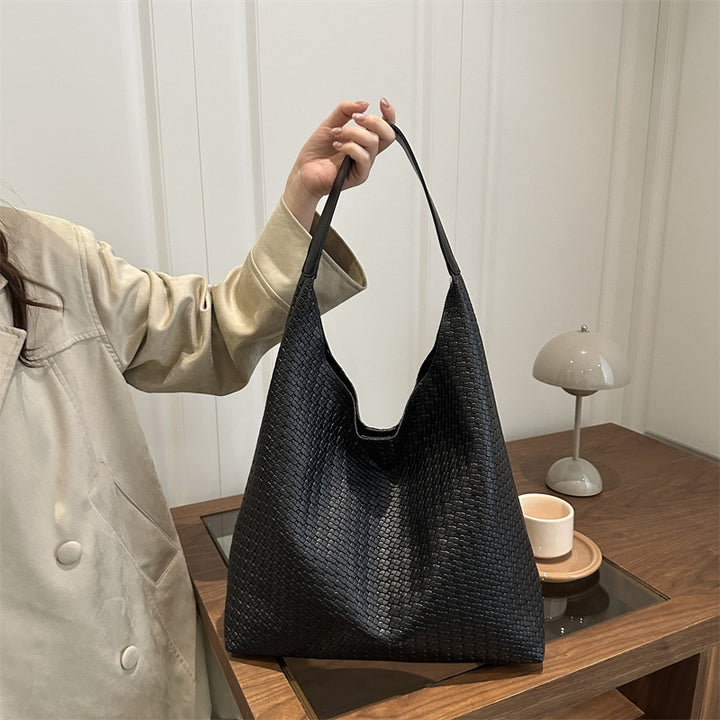 WoTextured Fabric Slouchy Tote Bag Stornfield