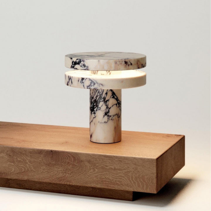 Contemporary Marble Accent Lamp