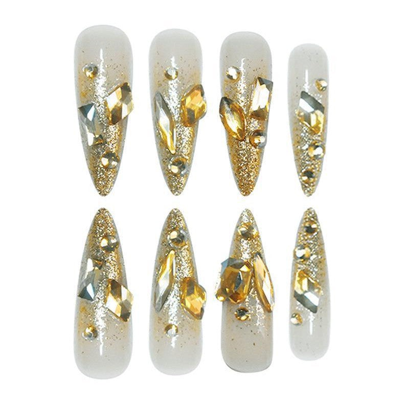 Glamorous Stiletto Press-On Nail Extensions Stornfield